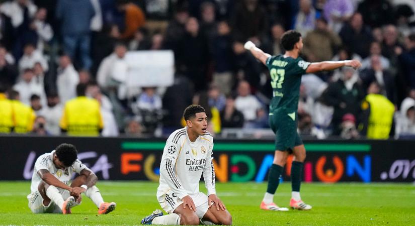 BL: a Real Madrid a Manchester Citytől is kikapott, a PSG nem bírt az Athletic Bilbaóval – videóval
