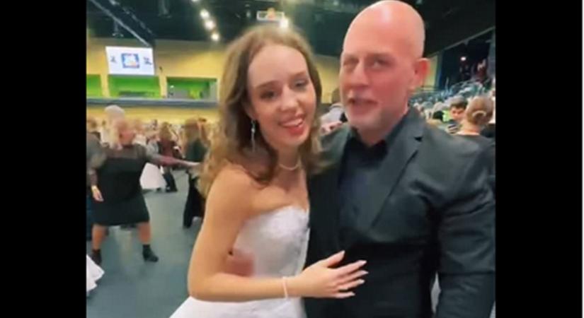 Dopeman lánya ragyogóan szép volt a szalagavatón