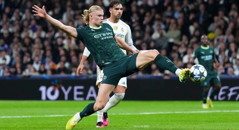 Hiába Rodrygo gólja, 2-1-re nyert a Manchester City a Bernabéuban