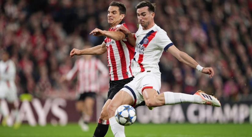Pontot csent az Athletic Bilbao a címvédő PSG-től