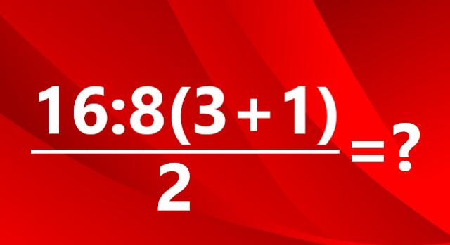 Napi trükkös matek feladat: 1, 4 vagy 8? Pofonegyszerűnek tűnik, mégis sokan rontják!