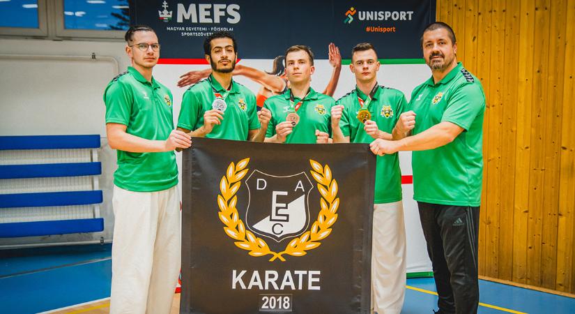 Történelmet írtak a DEAC karatésai Miskolcon