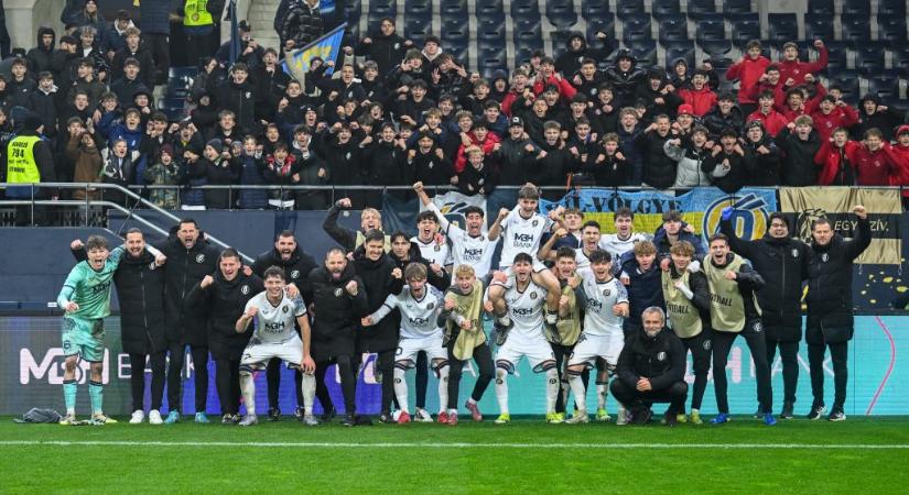 BL-főtáblára jutott a Puskás Akadémia U19-es csapata