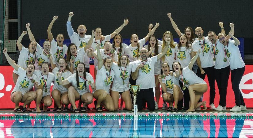 Nyomasztó fölény, leuralja a magyar vízilabdát a Fradi