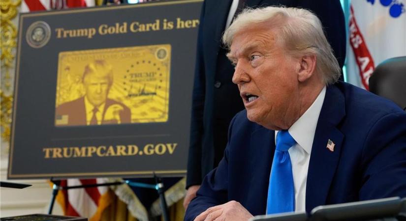 Elindult a „Trump aranykártya” nevű program