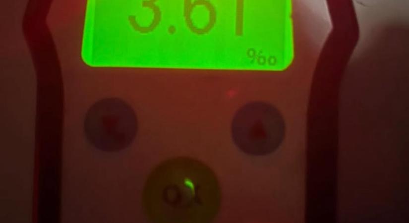 Ittas sofőrt állítottak meg Munkácson