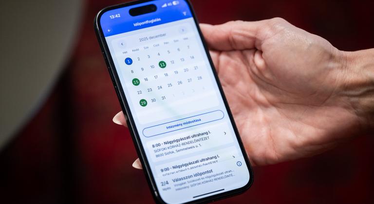 Vége a telefonálgatásnak, teszt alatt az online időpontfoglalás