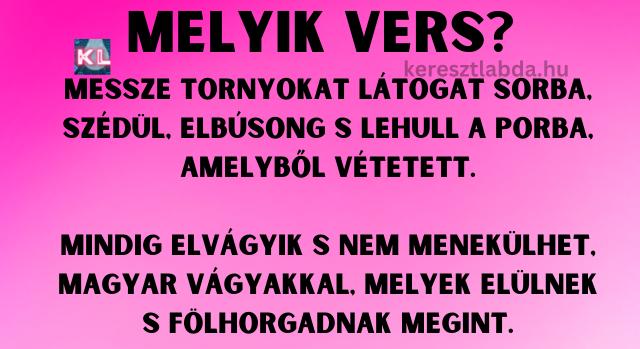 Napi irodalom feladat: A legszebb magyar versek egyike, de felismered a címét?