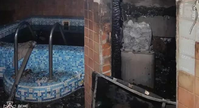 Kigyulladt egy szauna Ungváron