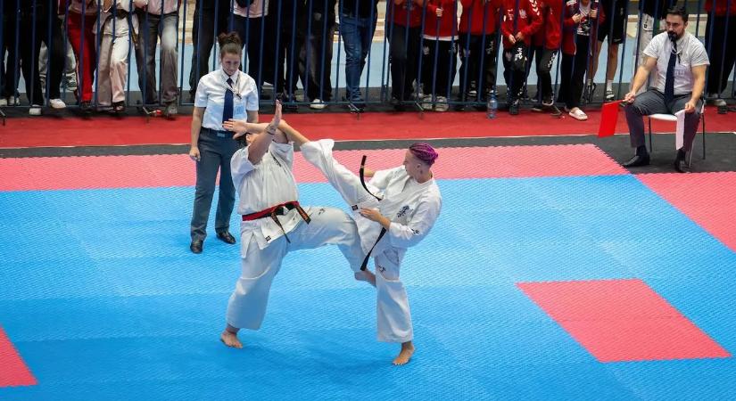 Karate: megvédte Európa-bajnoki címét Halász Jázmin