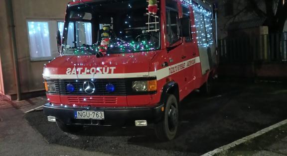 Adventi programok részese a Jászberényi Katasztrófavédelmi Kirendeltség