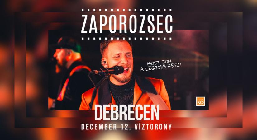 Közös évzáró koncerttel érkezik a Nagyerdei Víztoronyba a Zaporozsec és Blansch