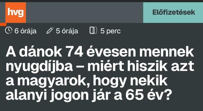 10 magyar férfiből 4 nem éli meg a nyugdíjkorhatárt