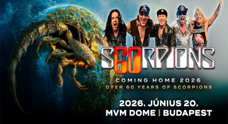 Budapesten is ünnepel a 60 éves Scorpions