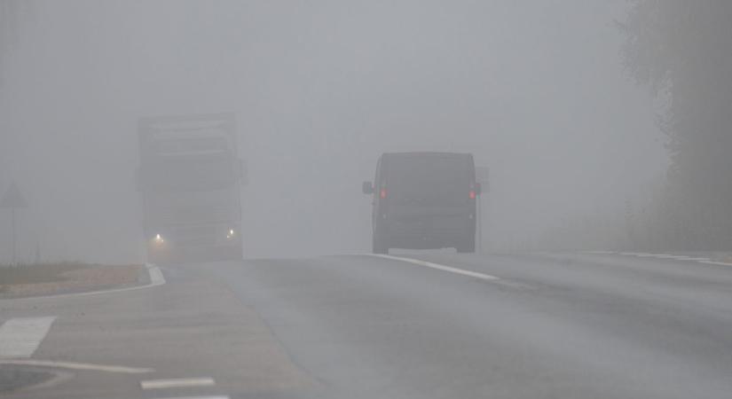 Holnap sűrű köd borítja be Bács-Kiskunt – elsőfokú figyelmeztetés van érvényben