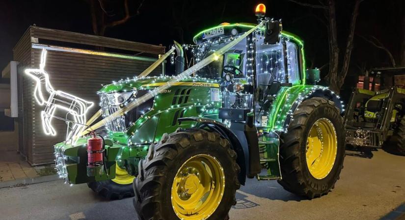 Itt lesznek fénytraktoros felvonulások decemberben