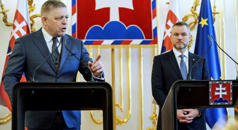 Érik a kormányválság: Fico bedurvult az államfő vétója miatt, szerinte Pellegrini megvonta a bizalmat Šutaj Eštoktól