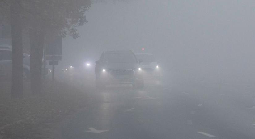 Ködös, szürke, nyirkos idő vár ránk holnap