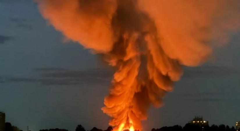 Oroszországban drónok támadták meg a vegyi üzemet Velikij Novgorodban