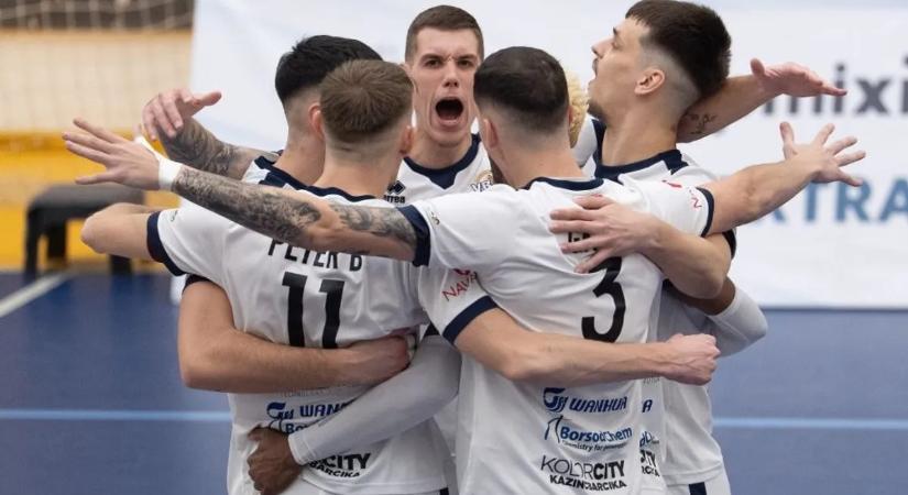 Férfi röplabda MK: Kazincbarcika-siker Debrecenben