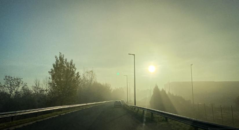 Folytatódhat a ködös idő pénteken