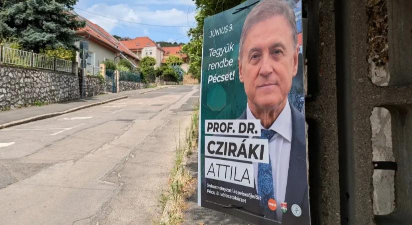 Szívgyógyászt küldhet a Fidesz a Tisza szívgyógyásza ellen Pécsen