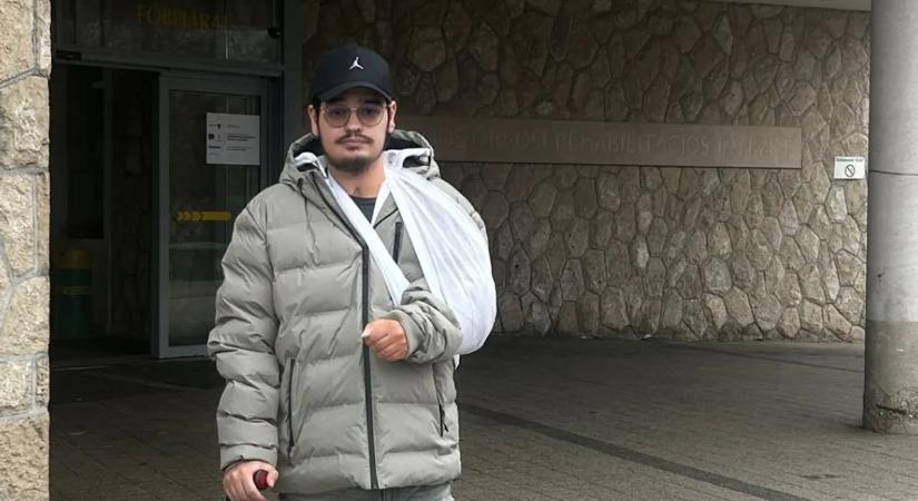 „A mellkasomhoz szorult a kezem” – Nem volt választás: megműtötték Mata Dávidot, a fiatal sztrók túlélőt