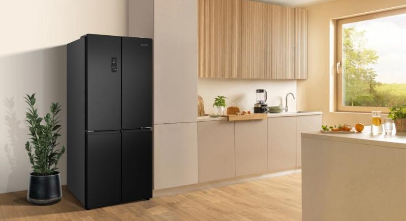 A design és a funkcionalitás találkozása: itt az új Gorenje keresztajtós hűtőszekrény