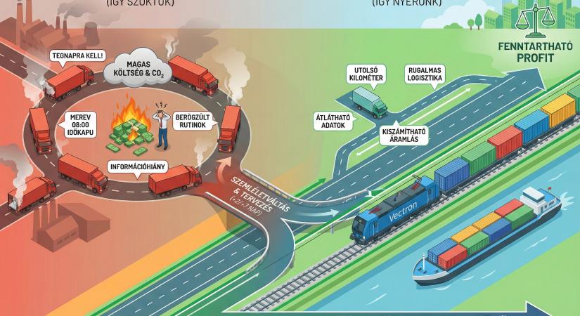 A logisztika legdrágább hibája az „így szoktuk” mentalitás