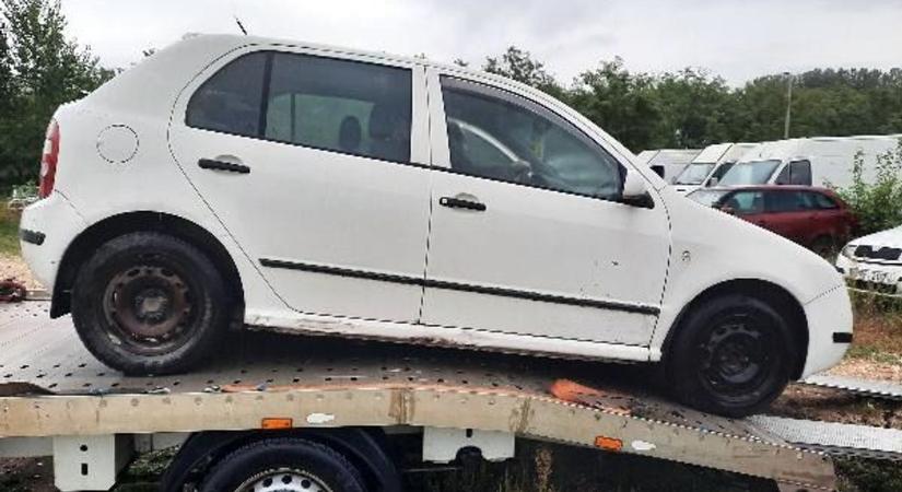 Meglepően olcsón került egy autó az MBVK árverésére Tatabányán