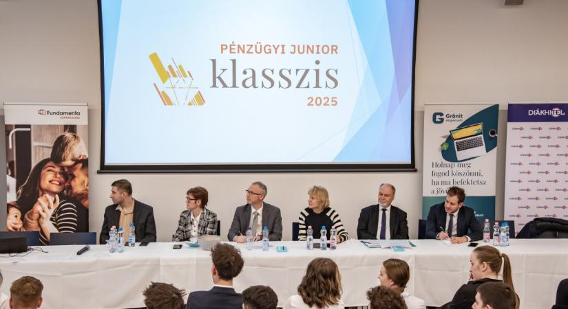 Legyél Te is Pénzügyi Junior Klasszis: megvannak a legjobb csapatok