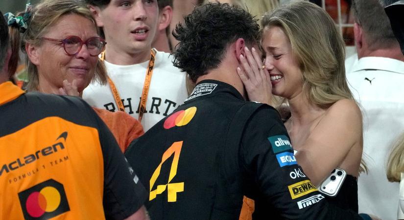 Magyarországon bukhatott le a friss F1-világbajnok, és a csalfa barátnője, meghökkentő kép kering a világhálón