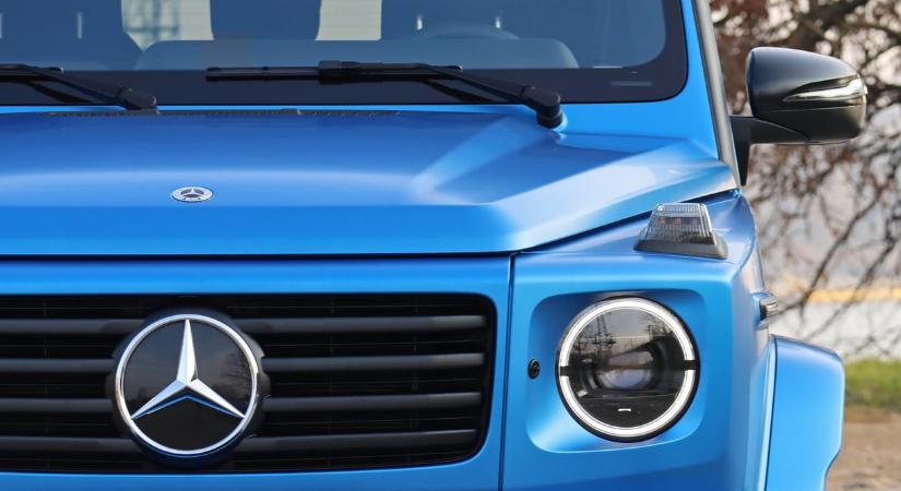 Így fest a Mercedes mosásban összement kis G-osztálya