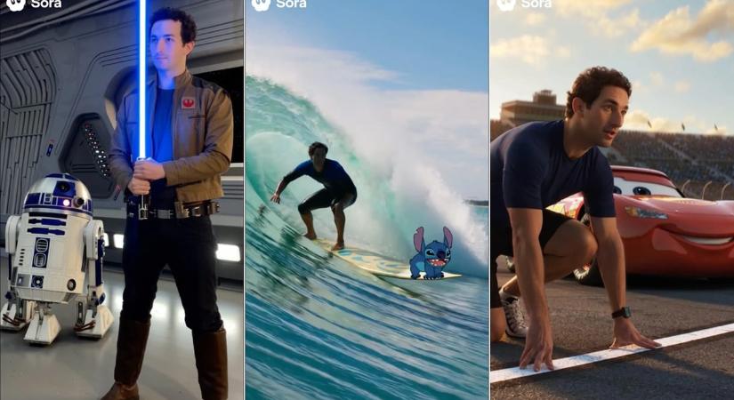 Összeállt a Disney és az OpenAI, bárki készíthet videót a stúdió karaktereivel