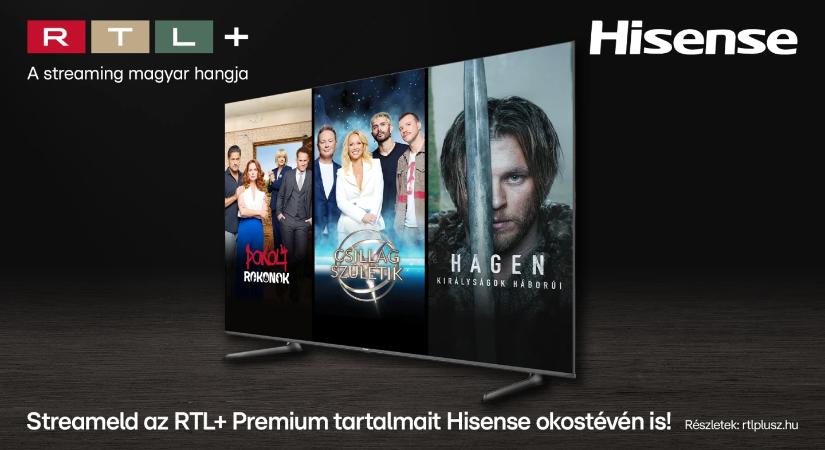 Megérkezett az RTL alkalmazás a Hisense tévékre!