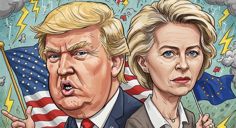 Szürreális: Ursula von der Leyen az amerikai beavatkozásról tartott kiselőadást