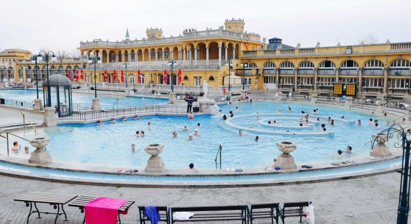 Budapest fürdőibe is hamarosan beköszönt a Karácsony