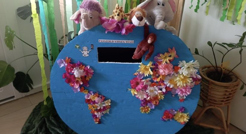 Győri ovisok kreativitását díjazták a „Passzold vissza, tesó!” kihíváson