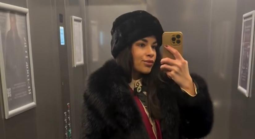 Gáspár Evelin úgy meginfluenszálta Szijjártó moszkvai útját, hogy pislogni sem mersz közben