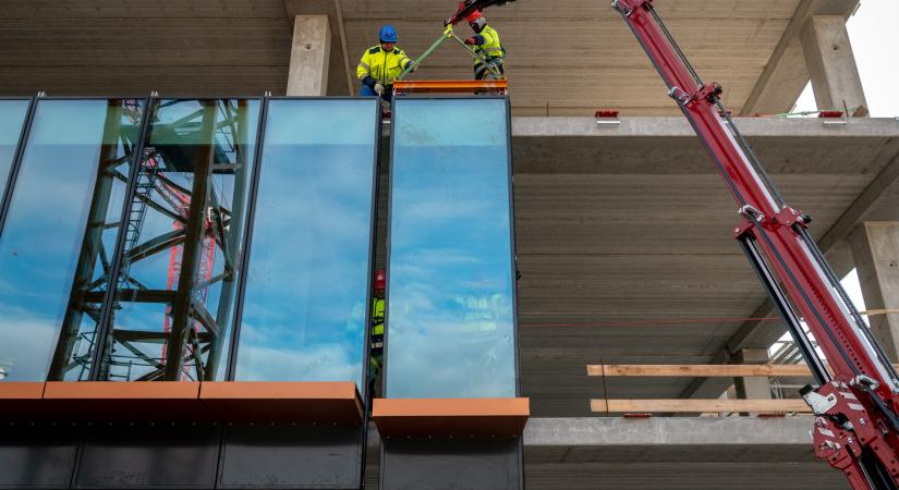 A tavalyi számokhoz képest nőtt az építőipar teljesítménye októberben