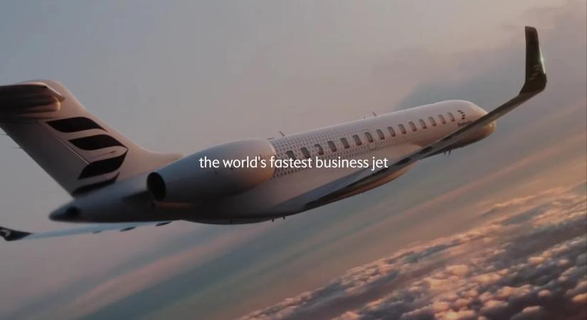 Ilyet a Concorde óta nem láthattunk: videón a világ leggyorsabb magánrepülőgépe