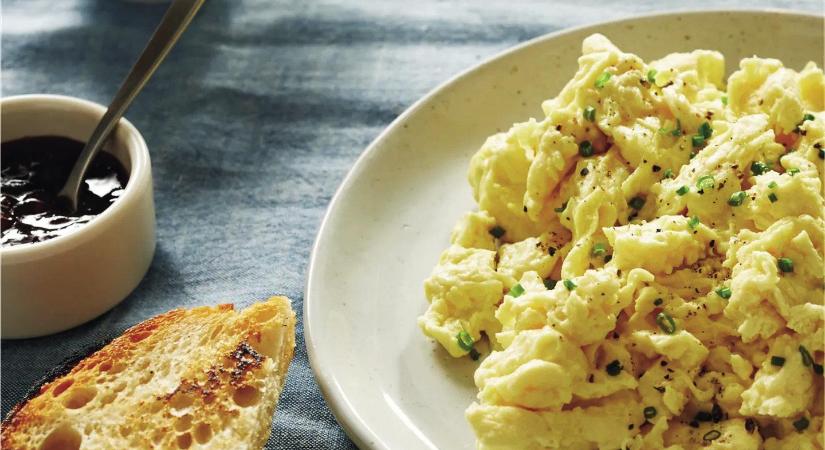 Vegán rántotta 30 000 láb magasságban