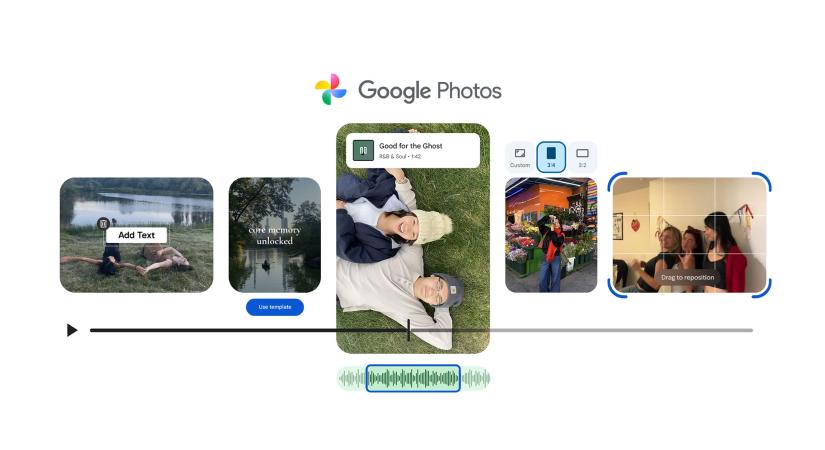 Pár érintéssel profi videókat rakhatunk össze a megújult Google Photos-ban