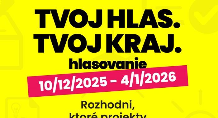 Nagyszombat megye lakossága immár hetedik alkalommal vehet részt a költségvetésről szóló döntésben