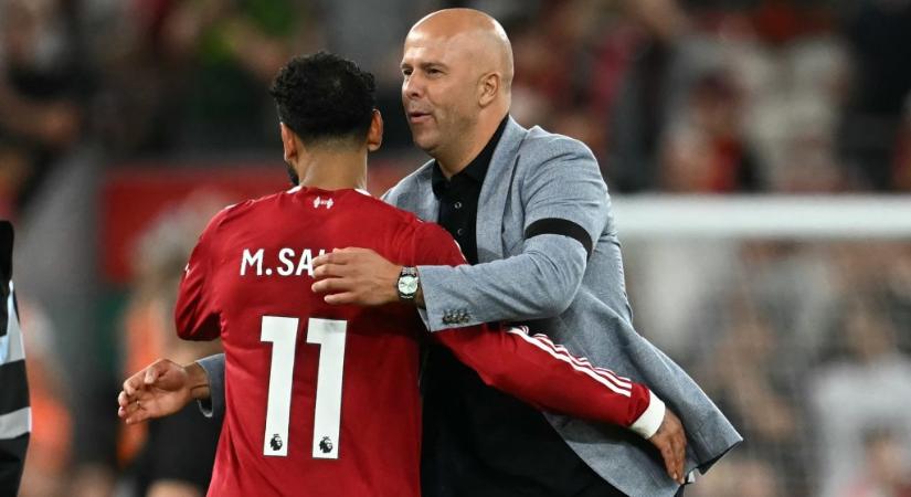 Slot elmondta, min múlik Szalah sorsa a Liverpoolnál