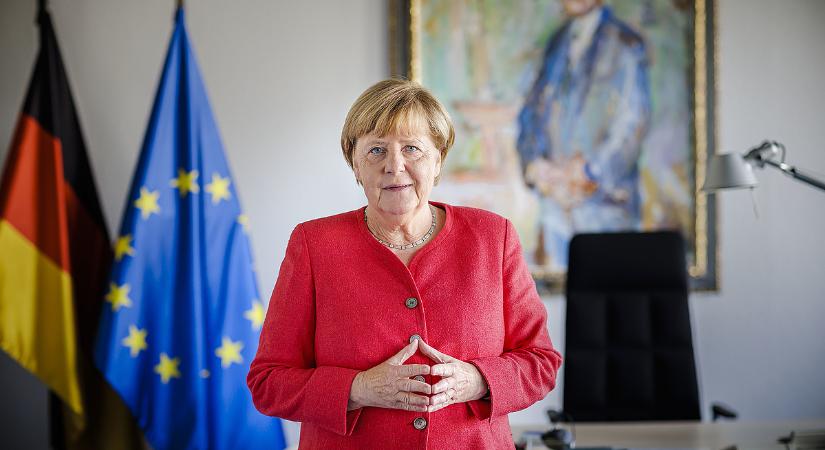 Merkel ikonikus kéztartása is nyugdíjba vonult