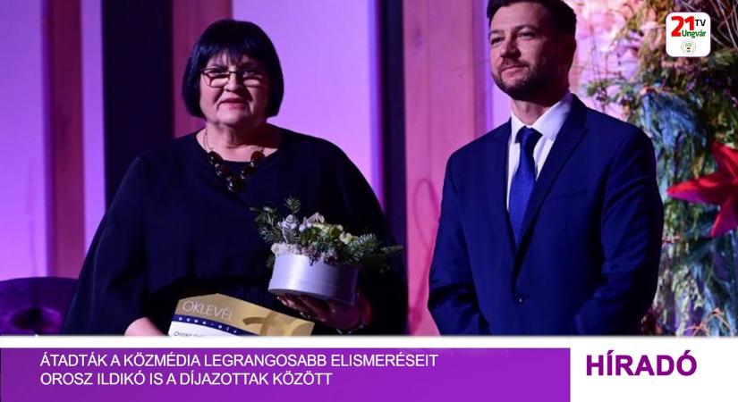 Átadták a közmédia legrangosabb elismeréseit – Orosz Ildikó is a díjazottak között (videó)
