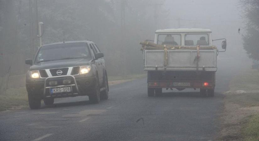 A ködös időben csak az autósoknak kell figyelni?