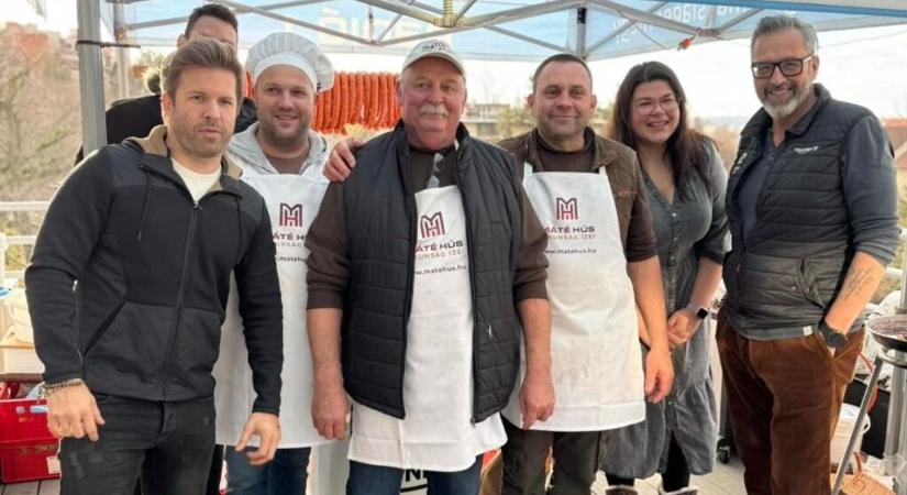 Túrkevei böllértől kapnak ajándékot Sebestyén Balázsék, csak nem azt, amit a neve jelent