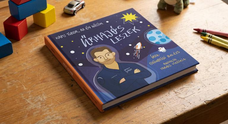 A világűr után a könyvesboltokat hódítja meg Kapu Tibor